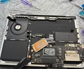 Наша работа 👨🏻‍🔧Чистка+замена термопасты MacBook Pro фото 3